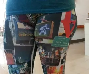 Como ver videos xxx cameltoe spandex estampada