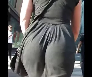 Chicas chicas calientes sexy vestido negro jiggle booty