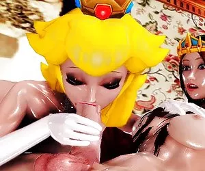 Princesa peliculas xxx sexo peach es follada por transexual