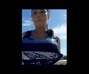 Melón porno gratis jugoso al aire libre