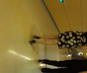 Upskirt nalgonas ardientes de chica China
