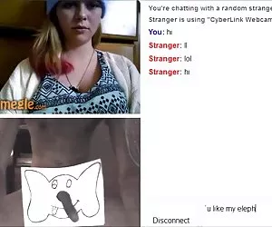 Bideos deputas omegle 01 - linda chica muestra sus tetas perfectas