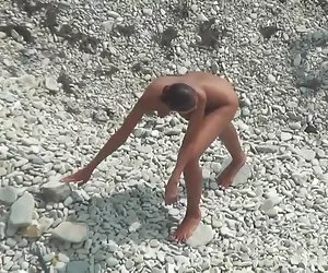 Buena cogida en la playa 1