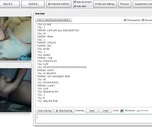 Chatroulette porno de xxx - agradable a sí misma con un juguete para cum
