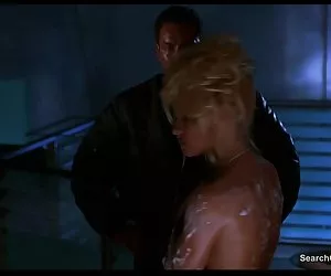 Desnudo de Pamela anderson - alambre de la lengüeta