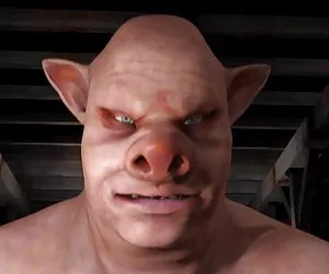 Redgirl las perras del porno vs pigman