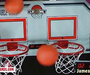Locura chicas bellas de baloncesto tira.