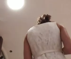 Comprador de sexy nos da una hermosa vista