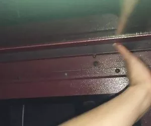 Extraño tocar mujer en gloryhole