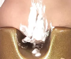 Belleza mujeres chicas desnudas joven y cachondo tio tienen sensual follar en la bañera