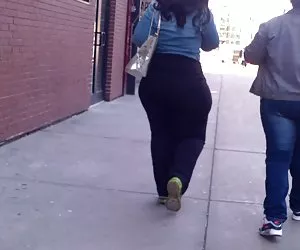 Ebony super nalgonas xxx booty del spandex