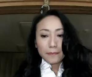 Juego desnudas porno de SM - milf-cera japonesa