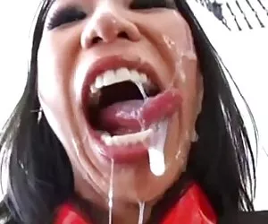¡Asian las mejores chicas des nudas bukkake mini!