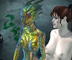 Consumo muy putas porno de porno 3D - monstruos follar-