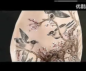 Ver mujeres muy putas pintura de cuerpo de arte chino en china